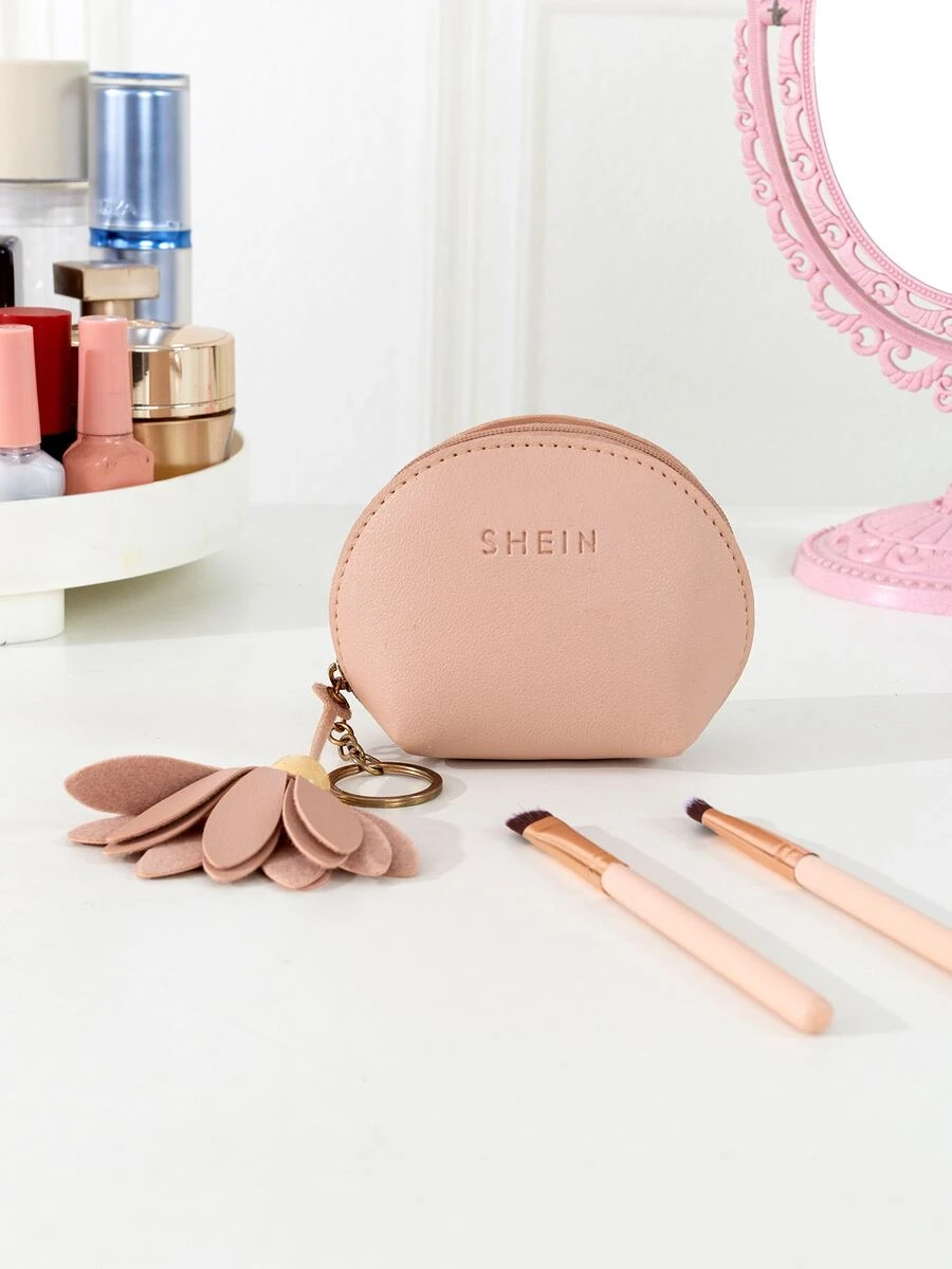 Pink Cosmetic Bag - Pink - View 1