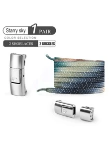 弹性快拆鞋带，彩色时尚鞋带，适合运动鞋、滑板鞋