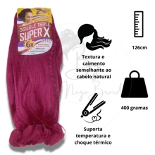 Synthetic Extensions - Rust Brown - View 5