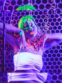 6 Makeup Paint Neon Luminous Glow Body Paint Body Face - Multicolor - View 6