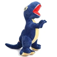 Juguetes de peluche de dinosaurio, juguetes de animales de peluche de dinosaurio, peluche, peluche suave, regalos de cumpleaños para niños y niñas, color azul, 40cm - Azul - Ver 4