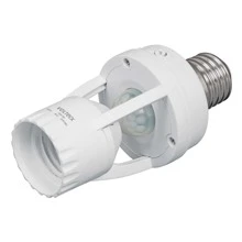 Portalámpara con sensor de movimiento 360°, Volteck POSE-360 46274 - Blanco - Ver 1