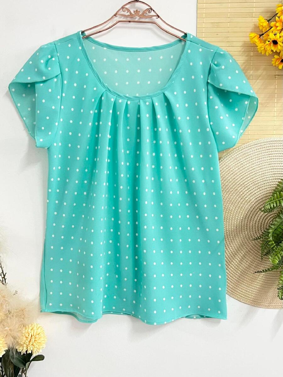 Women T-Shirts - 水鴨藍 - 查看 1