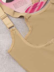 Faja Camiseta Licra Moldea la Cintura para Mujer - Beis - Ver 3