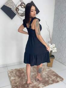 Women Dresses - 黑色 - 查看 3