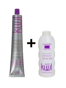 Tinte Kuul Permanente de 90ml Tonos Anti Cobrizo - Café integral - Ver 2