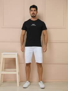 Men Shorts - White - View 7