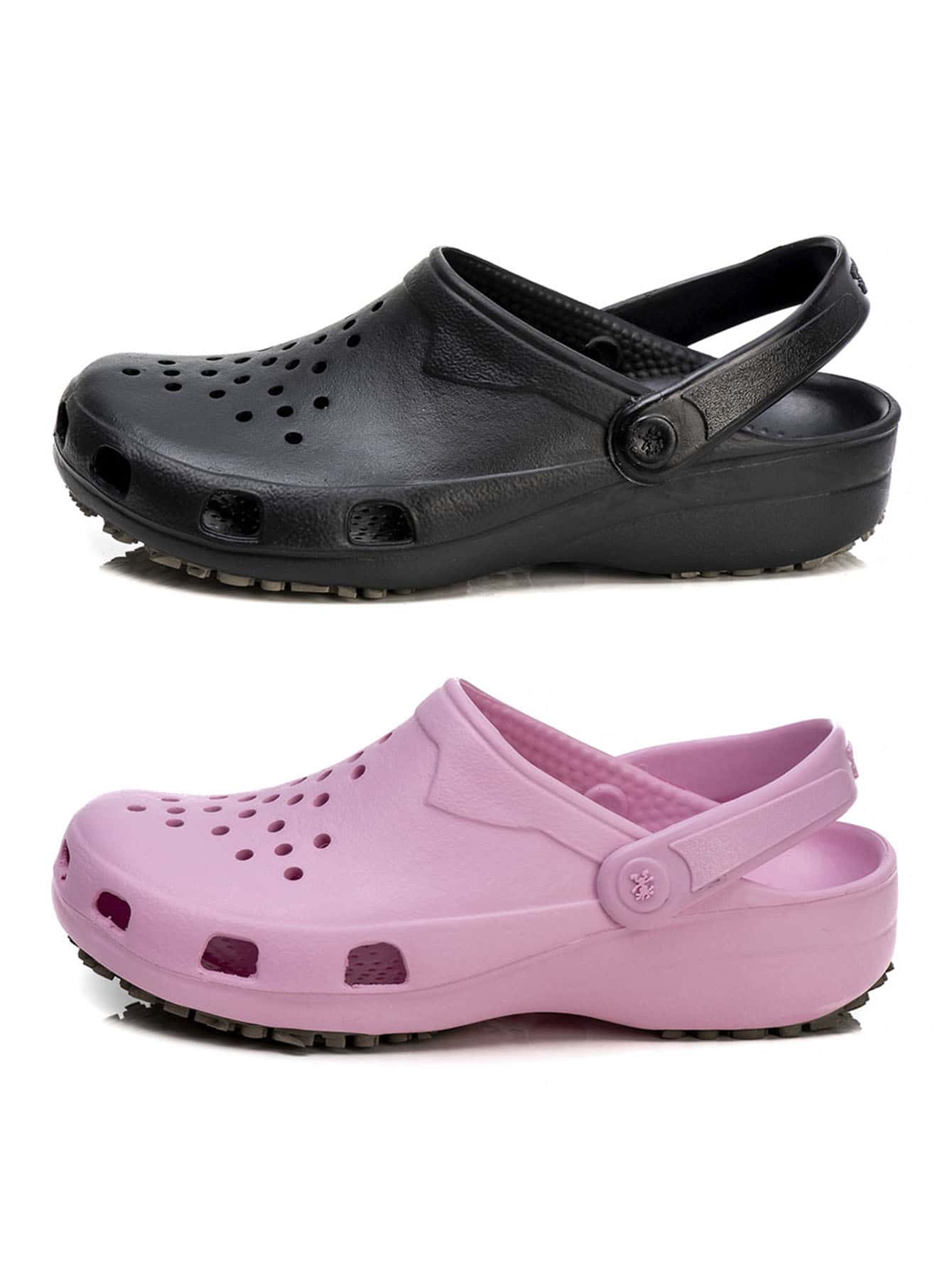 Women Work & Safety Shoes - 黑色 - 查看 1