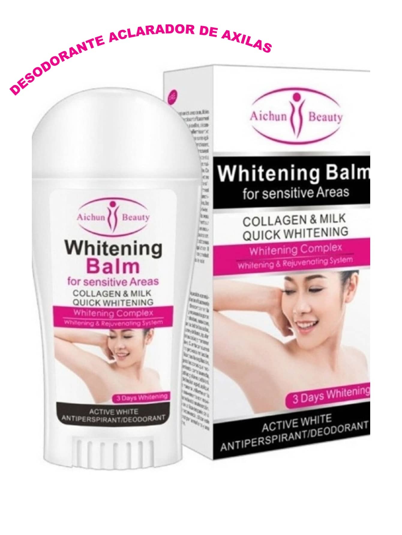 DE TODO UN POCO Desodorante De Axilas Aclarador De Piel Suave Aichun Beauty - Albaricoque - Ver 1