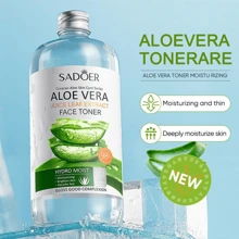 Toner Agua Facial de Aloe Vera 500ml. Refresca/Hidrata/Protege - Aloe - Ver 1