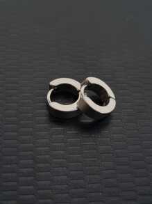 Men's Earrings - Silver - View 2