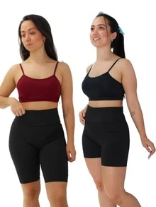 Women Tops - 紅木色 - 查看 2