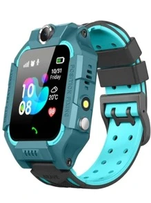 Reloj Inteligente Smartwatch Kids Niños Gps Llamadas Camara - Verde - Ver 1