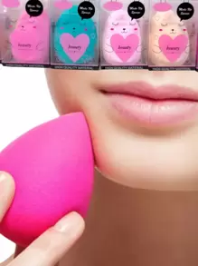 12 Pieces Makeup Sponge With Rabbit Boxes Included Random Colors - Multicolor - View 7