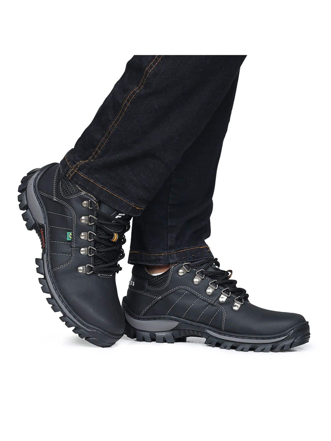 Men Boots - màu đen - Xem 1