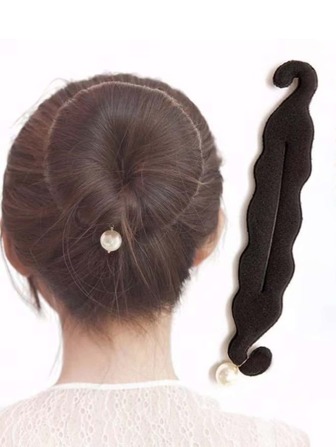 1pc Women's Sponge Hair Bun Maker ,Hair Styling Tools Hair Accessories