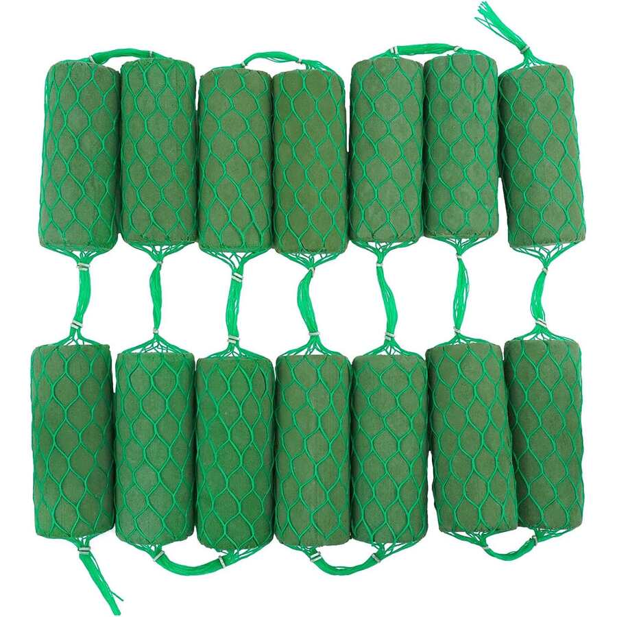 X WOTP 14 件泡沫花环适用于插花、花艺和婚礼花园装饰