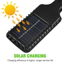 1 pieza Farol solar impermeable para decoración del jardín, iluminación exterior para camino, patio, jardín - Blanco - Ver 3