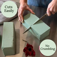 6pcs Floral Foam Blocks For Flower Arrangements - Green - View 3