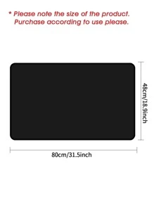 1pc Magnetic Car Side Window Sun Shade, Car Sun Shade - Black - View 3