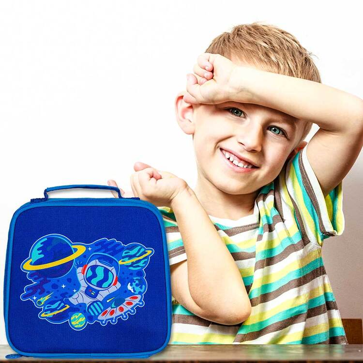 3PCS Girls Backpack, 16" Kids Sequins Tie-dye Bookbag with Lunch Box, Elementary Preschool Kindergarten School Bag Set - WF 17 phi hành gia 3 CHIẾC - Xem 8