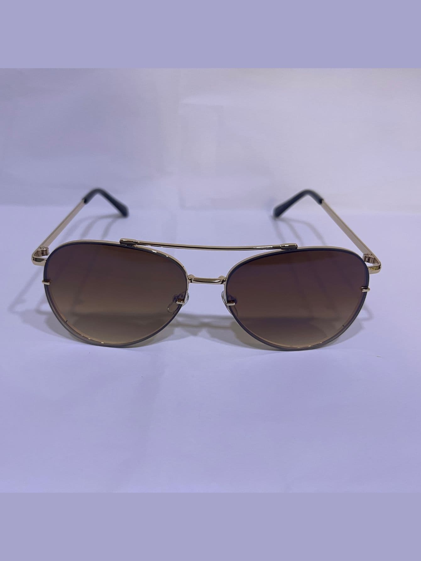 NỮ Kính râm Retro - màu nâu - Xem 1