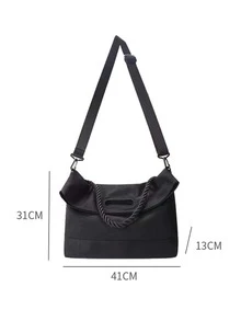 Large-Capacity Crossbody Bag, Tote Bag (Loan), Large-Capacity Bag, Simple Bag, Male And Female