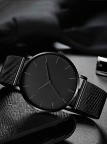 男士手錶套裝 - 黑色 - 查看 3