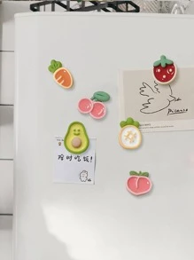 6入組水果樣式牆貼 - 彩色 - 查看 5