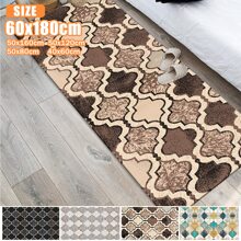 Boho Đau khổ Hiện đại Chống trượt Nhà  Đệm Nhà bếp Hoạt hình Mềm mại Thảm Tắm Dài Dải Sự hấp thụ Thảm chùi chân Lối vào Ban công Khách sạn Phòng khách Tấm thảm ( ) - màu nâu - Xem 1