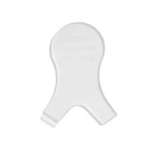 10入組透明Y形睫毛刷，可重複使用的塑料清潔移植睫毛提拉夾睫毛延長彎曲睫毛梳工具 - 無色 - 查看 7