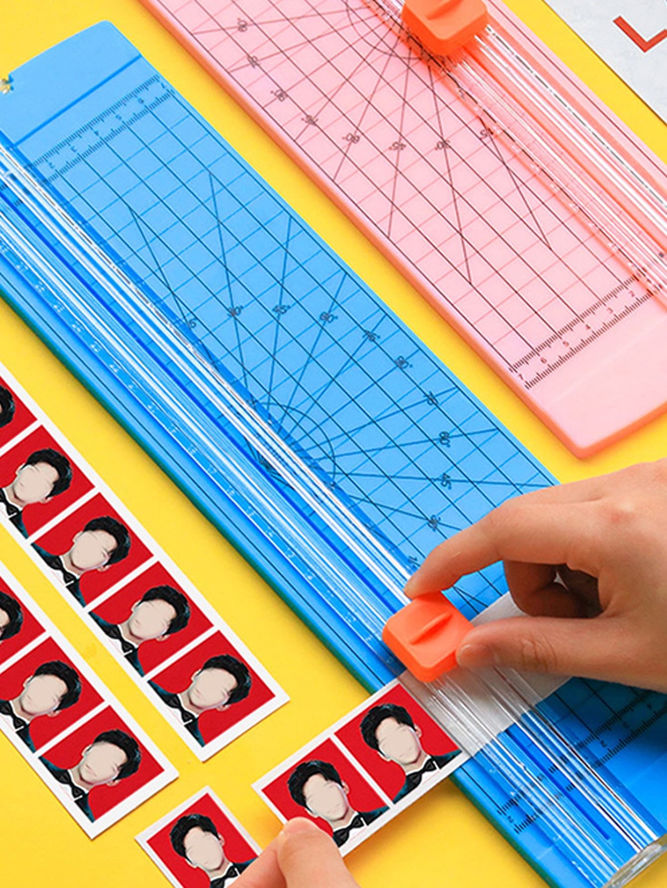 ZAQUAN Black A4 Paper Cutter, Mini Guillotine Paper Trimmer Blade, 1pc