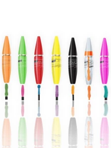 Rimel mascara de pestañas kit de 2 piezas 1 de color oscuro y 1 gel transparente - Negro - Ver 3