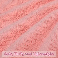 1入組超吸水快速干燥吸水髮巾,帶鈕扣 - 粉色 - 查看 4