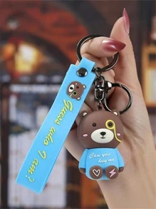 Llaveros y llaveros de anillo de hombre - Verde - Ver 2