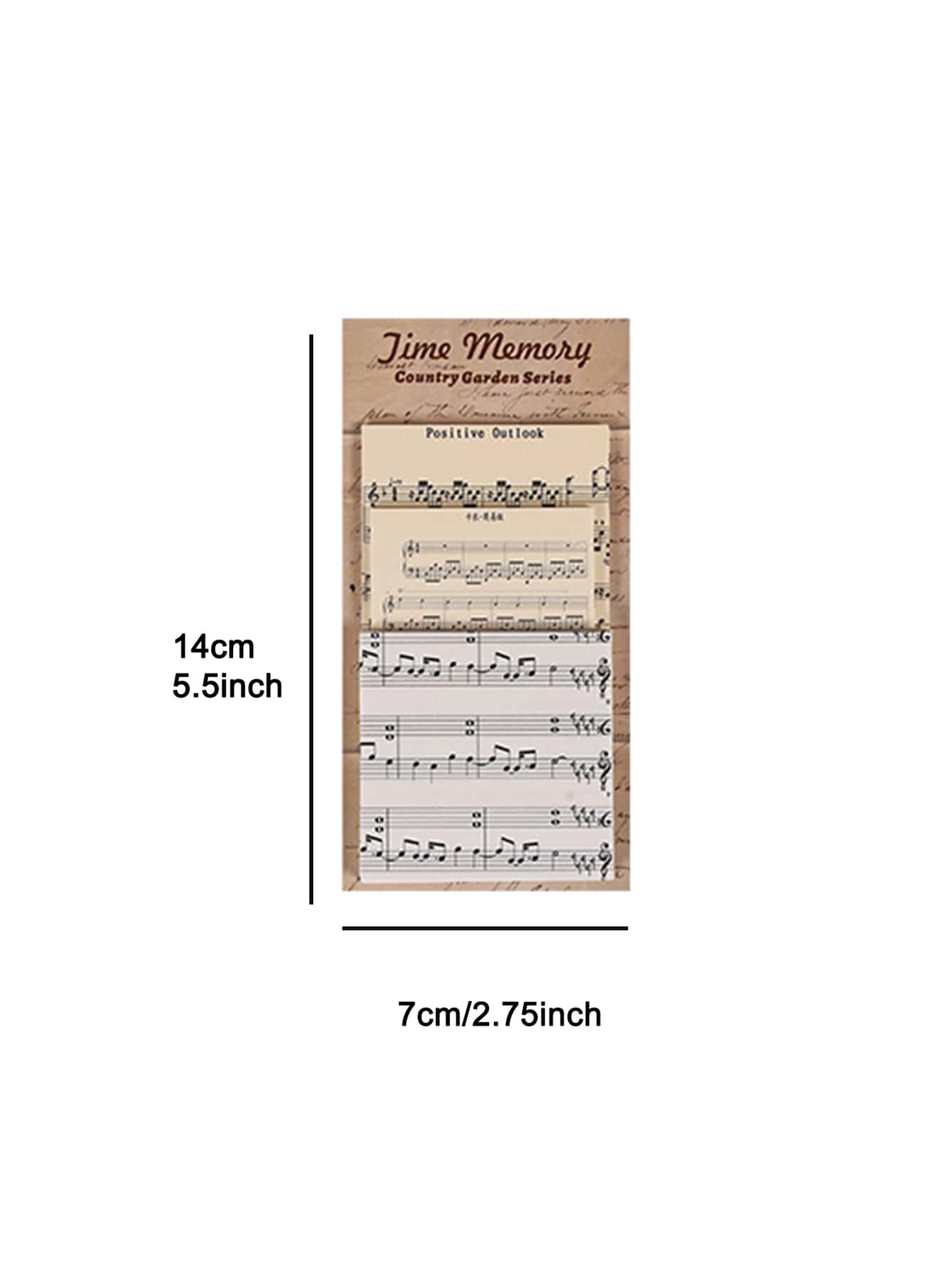 أوراق ديكور موسيقية عتيقية 60 قطعة