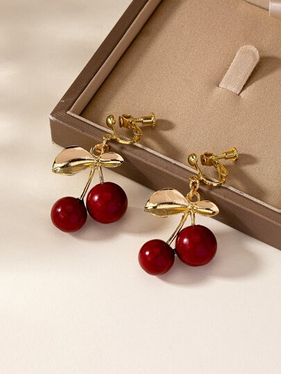 Cherry Decor Ear Cuffs