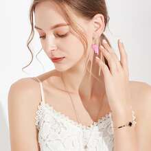 卡通貓耳掛鉤耳環,可愛甜美的質感簡約時尚女士首飾