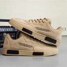 Męski Nowości  Codzienny Buty Sportowe , Stylowy I Wszechstronny Buty do biegania Z Wygodna , Wytrzymały Projekt , Idealny Dla Jesień Zajęcia na świeżym powietrzu Jak Bieganie I Chodzący - Kolor khaki - Zobacz 7