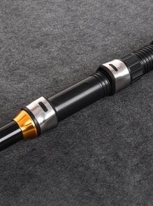 1只釣竿超級伸縮迷你硬質碳鋼釣竿,便攜式海竿設備實用的釣魚工具