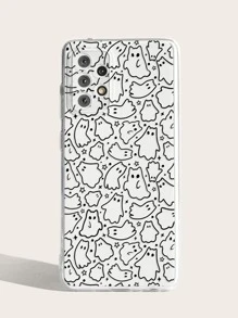 Ghost Print Clear Phone Case,International Version, Not The Domestic Version - Multicolor - View 4