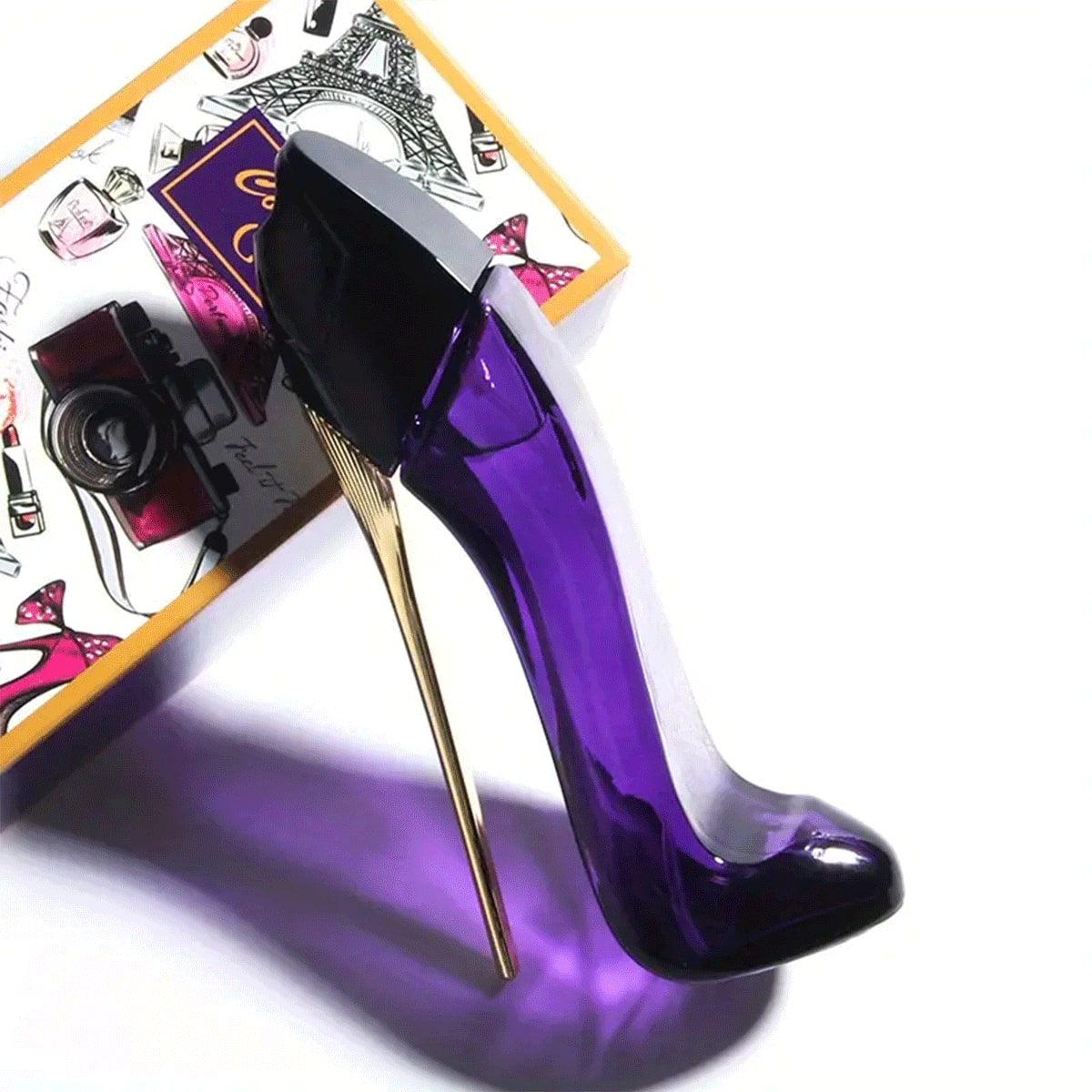 Purple High Heelshaped Perfume Bottle SHEIN