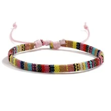 1 Miếng Phong cách Bohemian Gầy Dệt Vòng tay , Không giới tính Cho mùa hè - Nhiều màu - Xem 4