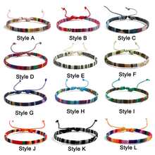 1 Miếng Phong cách Bohemian Gầy Dệt Vòng tay , Không giới tính Cho mùa hè - Nhiều màu - Xem 2