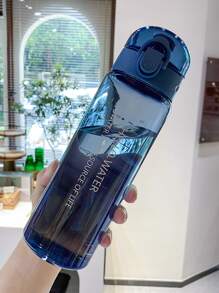 1pc 780ml Outdoor Portable Sports Water Bottle - Blue - View 12