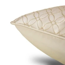 Copricuscino A Motivo A Righe Semplice Moderno Con Disegno A Pois Dorato Nordico In Tessuto Jacquard Decorativo Per Soggiorno E Camera Da Letto Di Alberghi, Dimensioni Personalizzabili 30x50cm, 45x45cm, 50x50cm, 60x60cm, Nucleo Del Cuscino Non Incluso