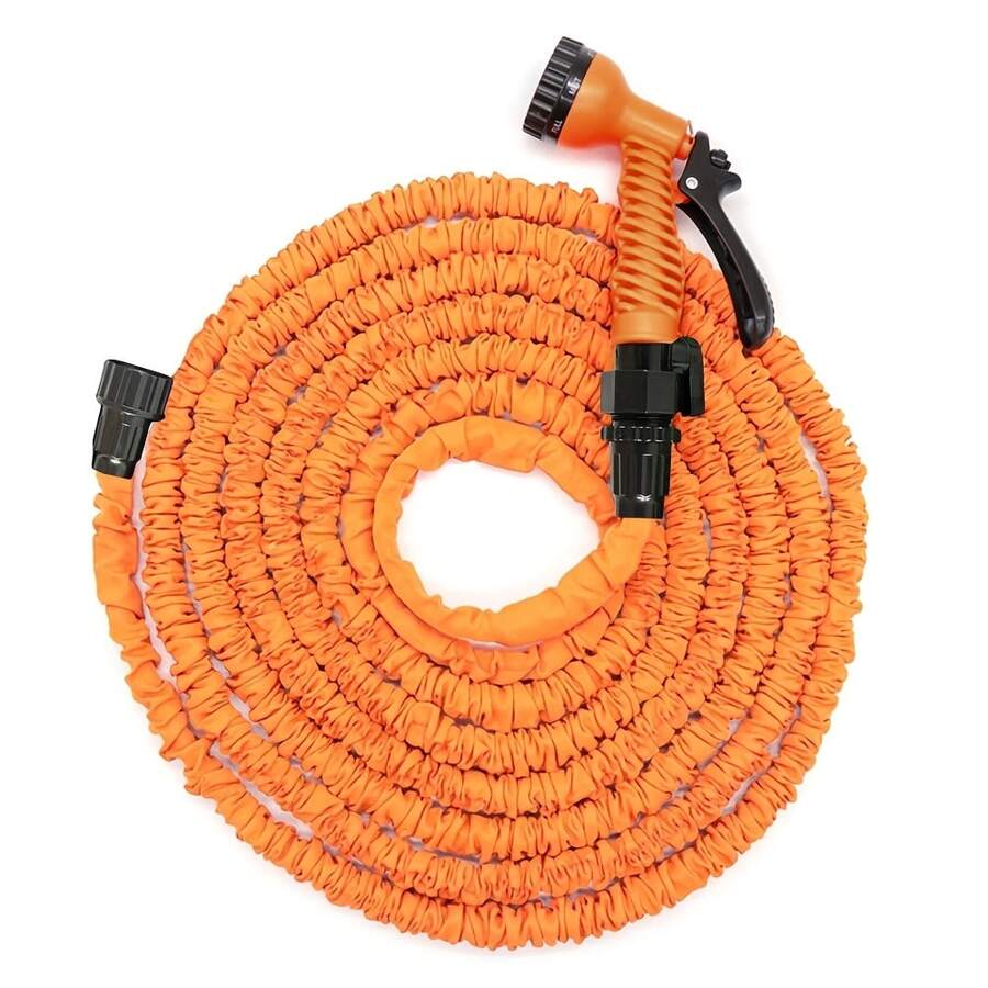Orange Garden Retractable Hose & Water Gun Set SHEIN USA