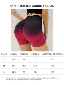 Leggins Cortos Sexy Para Mujer Yoga Short corto Moda Pantalones comodo Cortos Pilates Deportivos Fitness Para Gym - Rosa Fucsia - Ver 4