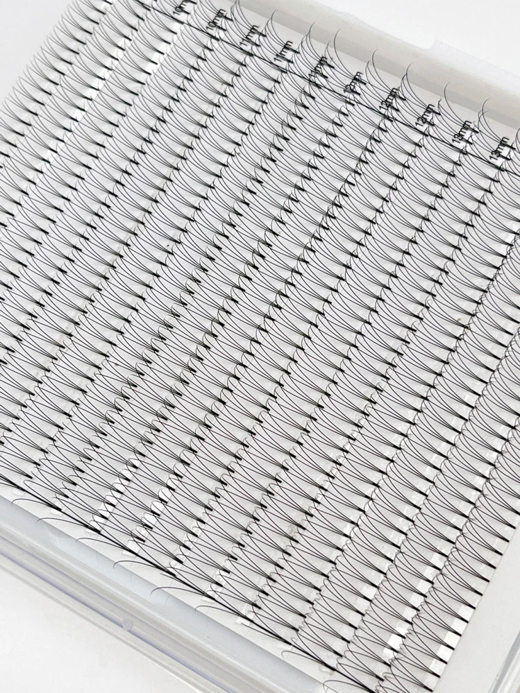 Racimos de pestañas puntiagudas 3D, racimos de pestañas premontados, extensiones de pestañas, racimos de pestañas, pestañas, pestañas individuales, pestañas postizas, pestañas postizas - Negro - Añade 4