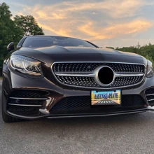 Matte Black License Plate Frames - License Plate Covers, 2 Packs Universal Aluminum Tag Frame for Front and Rear Car Tags. - Black - View 4